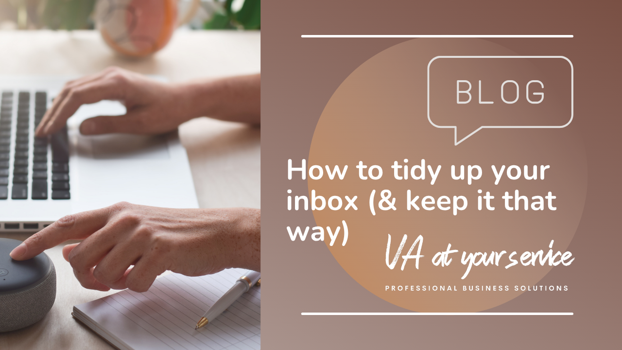 How to tidy up your inbox (and keep it that way)